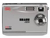Digitální fotoaparát Braun d200