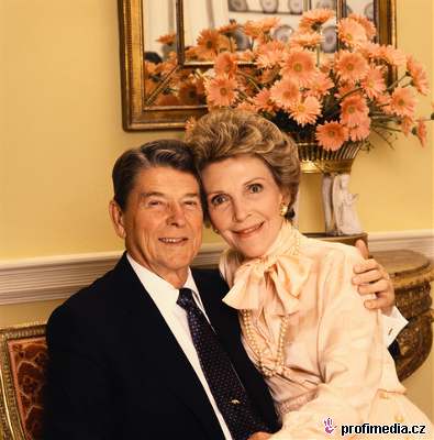 Ronald Reagan s manelkou Nancy