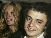 Kate Mossová a Pete Doherty