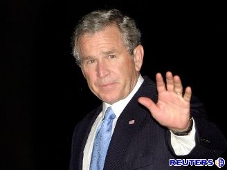 Bushovi vadí také náboenská nesvoboda v ín.
