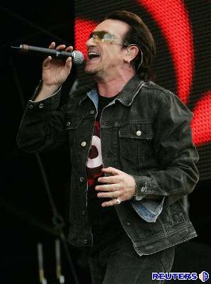 Live 8 - Bono, U2