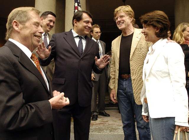 Robert Redford s politiky