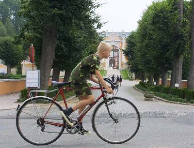 Mladý cyklista