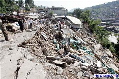 Zemtesení v Pakistánu