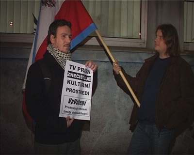 demonstrace proti VyVoleným.