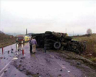 Dopravní nehoda na Karlovarsku