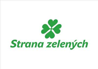 Nové logo Zelených, tylístek v jiné podob