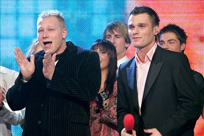 David ín alias Shrek zvítzil v Big Brotherovi v roce 2005. Reality show...