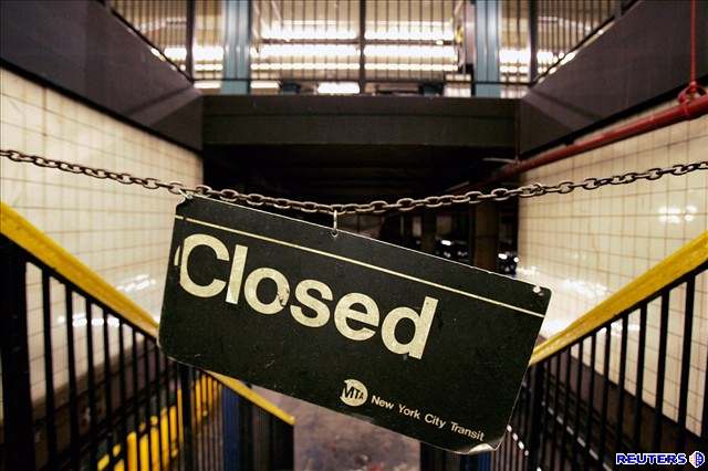 Stávka v newyorském metru