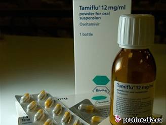 Poptávku po léku proti ptaí chipce Tamiflu se zvyuje. Ilustraní foto.