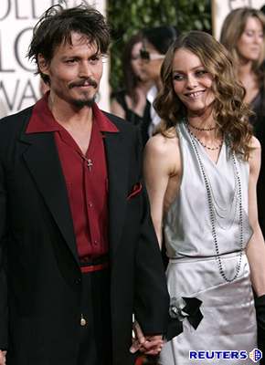  Johnny Depp s pítelkyní Vanessou