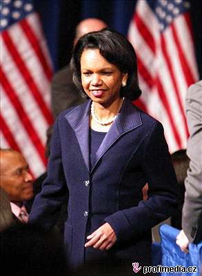 Americká ministryn zahranií Condoleezza Riceová