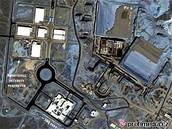 Ti tisíce centrifug na výrobu obohaceného uranu jsou umístny v jaderné elektrárn v Natanzu
