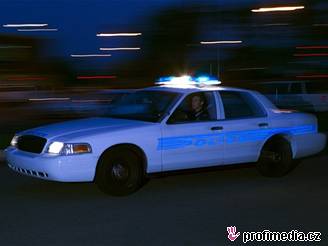 Policisté v Los Angeles vystelí po prchajícím aut ip. Ilustraní foto