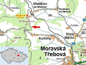 Mezi Kuninou a Mladjovem na Morav se srazily dva motorky