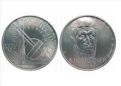 Pamtní mince F. J. Gerstner