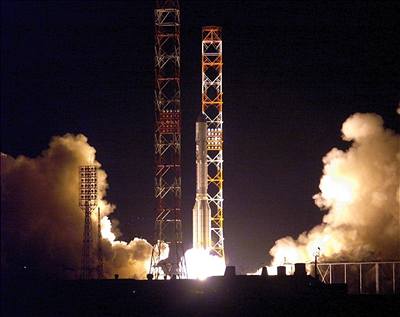 Ruská nosná raketa Proton M je povaována za jednu z nejspolehlivjích.