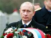 Prezident Vladimir Putin uctil památku padlých ruských voják