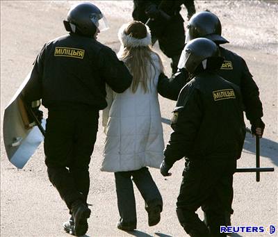 Vazební vznice v Minsku u jsou plné. Ilustraní foto