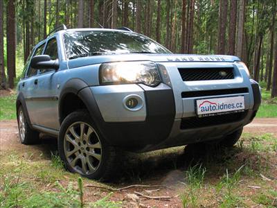 Land Rover Freelander, svítit, svícení