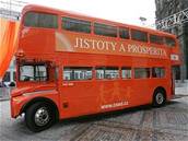 Double-decker pro kampaň ČSSD Double-decker pro kampaň ČSSD