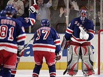 NY Rangers - Philadelphia:  Sýkora a spol. dkují Weekesovi