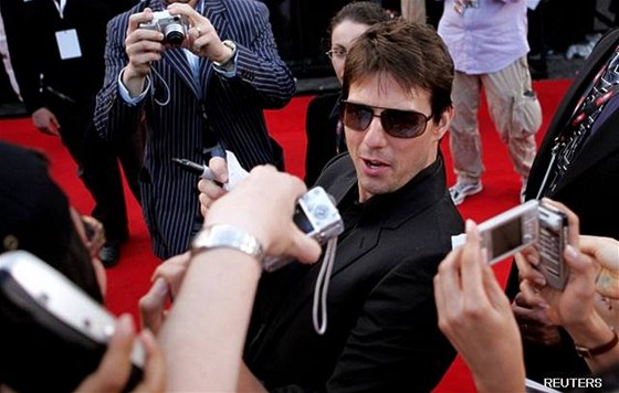 Bude Tom Cruise pózovat i eským fanoukm? Zatím není jasné, kde si na nj pokat.