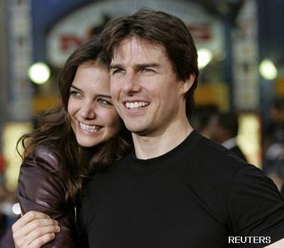 Tom Cruise a Katie Holmesová 
