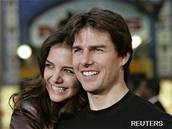 Tom Cruise a Katie Holmesová 