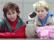 Janina Putniorzová (vlevo) a Ewa Santariusová nahrály na diktafon starostu eského Tína, který je chtl uplatit.