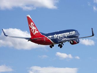 SkyEurope nechtjí podle svého éfa krást pasaéry jiným dopravcm, ale pivést do letadel nové.