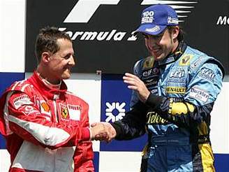 Velká cena Kanady: Schumacher a Alonso