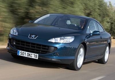 Peugeot 407 Coupé. Ilustraní foto