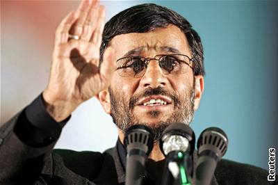 Íránský prezident Mahmúd Ahmadíneád