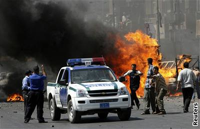 Bagdád zachvátilo náboenské násilí. Ilustraní foto