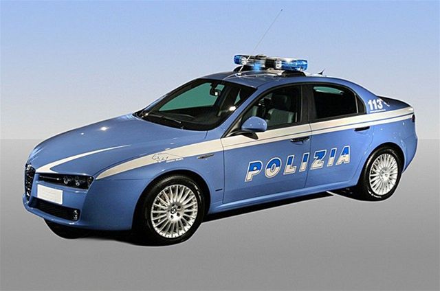 Alfa Romeo 159 italské policie - Panter