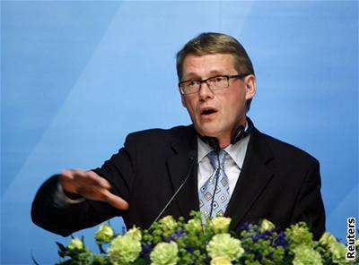 Finský premiér Matti Vanhanen