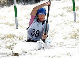 tpánka Hilgertová, vodní slalom