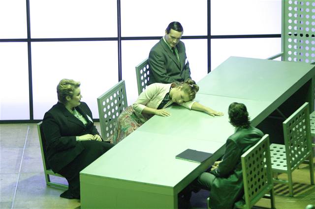 Bonne Cameron (Alceste),  Kateina Kníková (Ermione), Steve Wächter (Euristeo), Johanes Weiss (Learco)