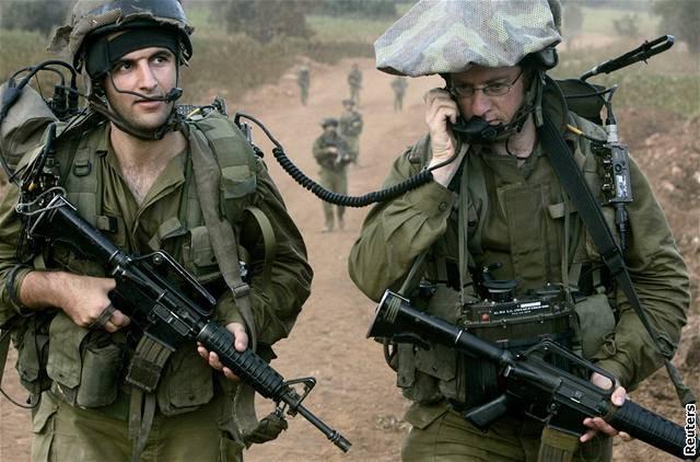 Izraeltí vojáci v Libanonu