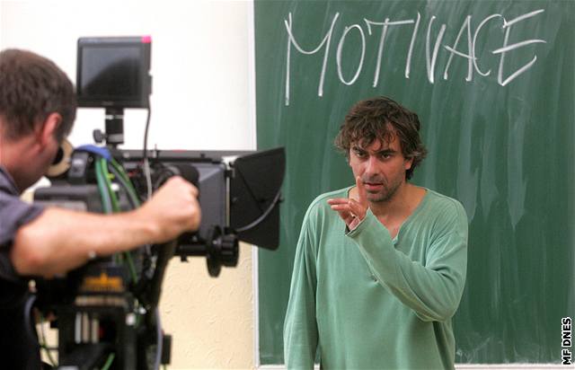 Gympl - foto z natáení nového filmu Tomáe Vorla na praském gymnáziu...