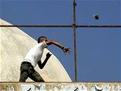 V pásmu Gazy se stetávají stoupenci Hamasu a Fatahu. Ilustraní foto