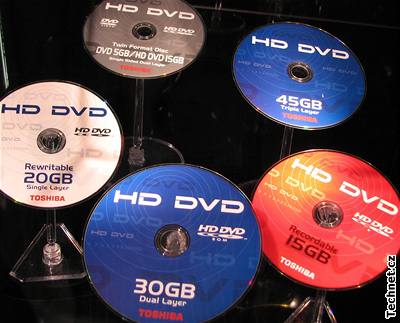HD DVD disky