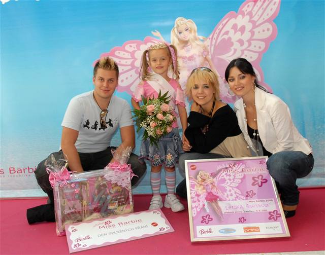 Miss Barbie a Miss My Scene 2006  - Lenka  vejdová s Tomáek Savkou, Lucií Vondrákovou a Petrou Volákovou 