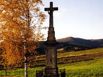 Boží muka na úpatí Vizovických vrchů