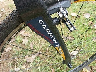 Cyklokrosov kolo, karbonov vidlice 