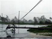 Poslední tajfun, který dorazil do Vietnamu, Xangsane, napáchal obrovské kody. Ilustraní foto