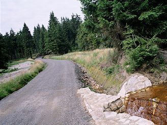 Cyklostezka na Bom daru