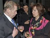 Václav Havel a Charlotta Kotíková