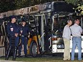 Zakuklení hái naposledy podpálili autobus v Marseille